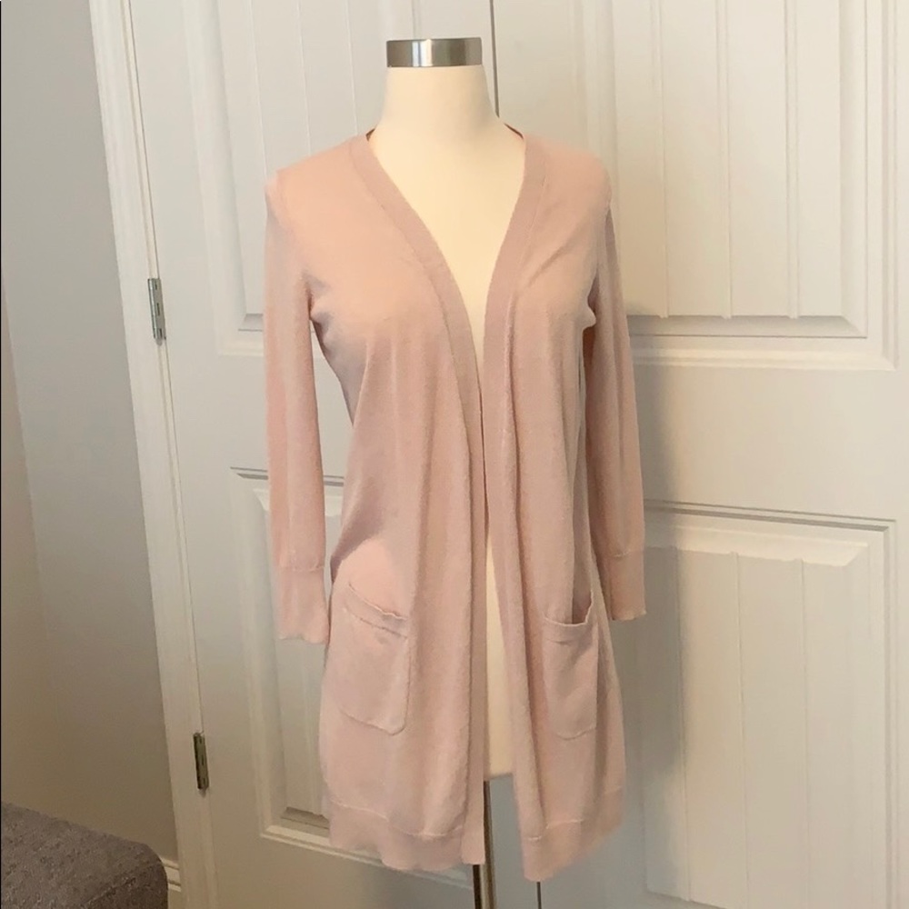 Halogen Blush Pink Cardigan XSP